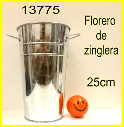 Imagen de FLORERO DE ZINGLERA 25CM 5.23